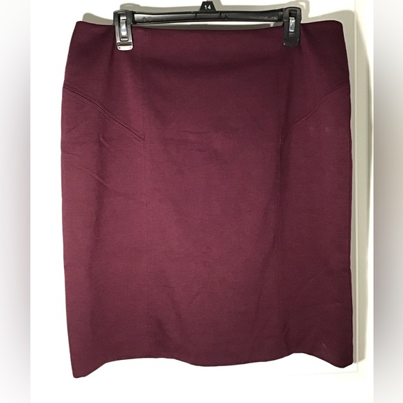 Preston & York Dresses & Skirts - Preston & York Rich Purple Pencil Skirt Size 12
